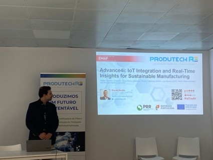 SISTRADE participou no Fórum PRODUTECH 2025, onde apresentou “Advance4i: IoT Integration and Real-Time Insights for Sustainable Manufacturing”
