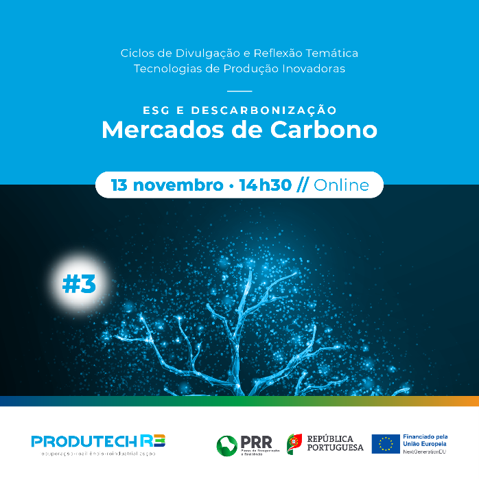 Última sessão do Ciclo de Divulgação e Reflexão Temática: ESG e Descarbonização