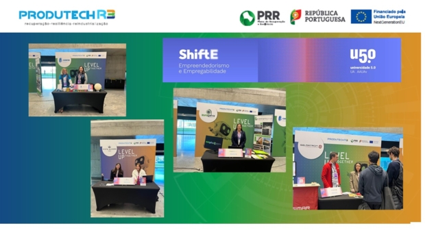 Consórcio da Agenda Mobilizadora PRODUTECH R3 marcou presença na Feira de Emprego Universidade 5.0 - ShiftE Empreendedorismo e Empregabilidade