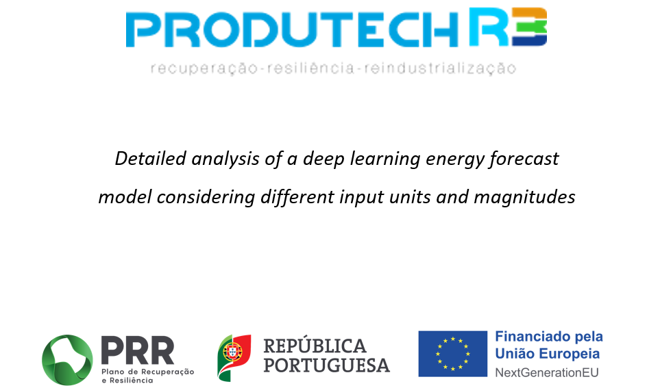 “Detailed analysis of a deep learning energy forecast model considering different input units and magnitudes”